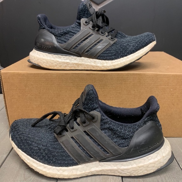 adidas Shoes - Womens Adidas Ultraboost 3.0 Core Black Shoe Sz 5